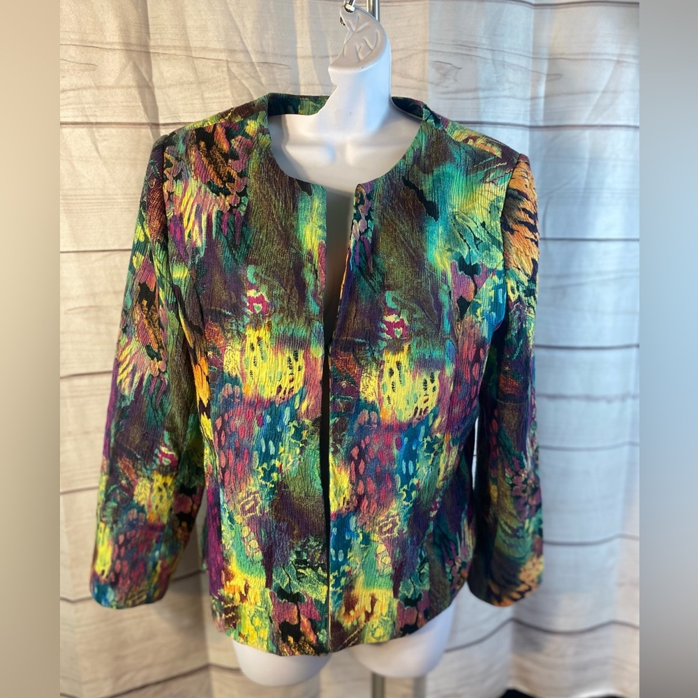 Joni B Colorful Blazer (Sz: Petite Xs)